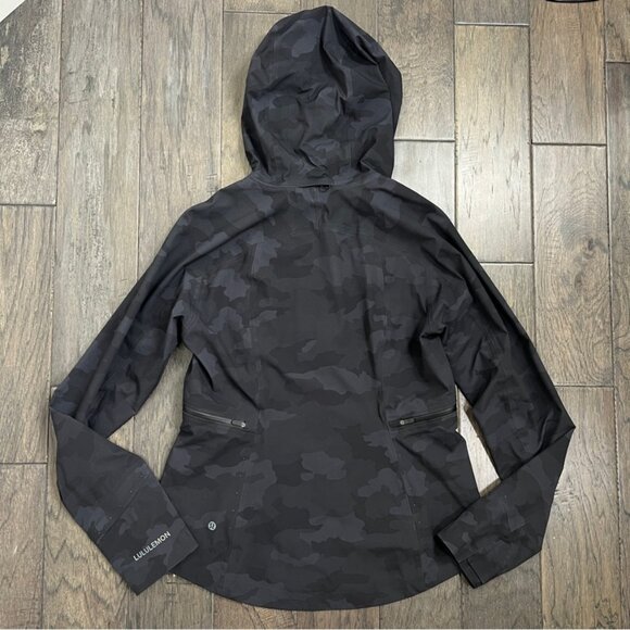 Lululemon Break a Trail Jacket Heritage 365 Camo Deep Coal Multi - Picture 2 of 9